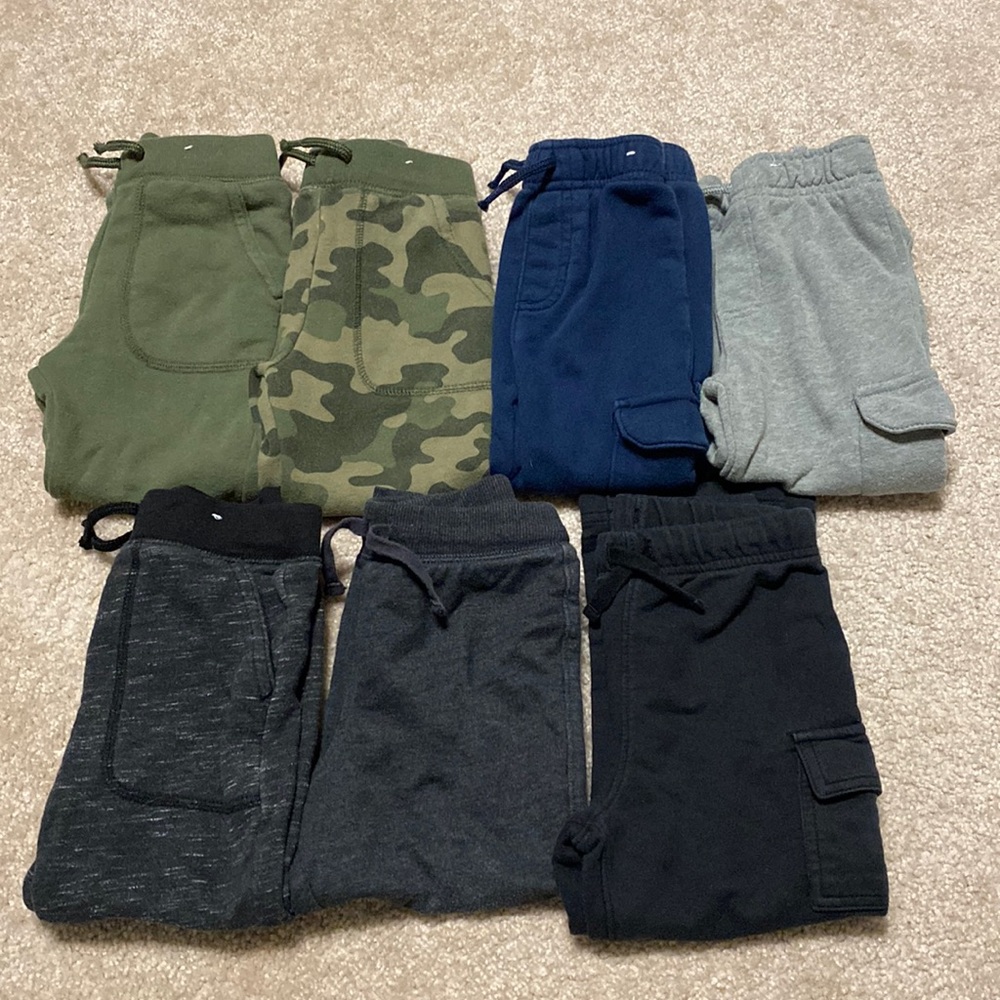 Lot of toddler boy sweatpants